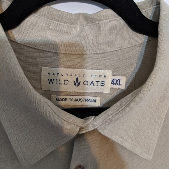 Wild Oats Naturally Sewn Made in Australia 4XL - Picture 2 of 4